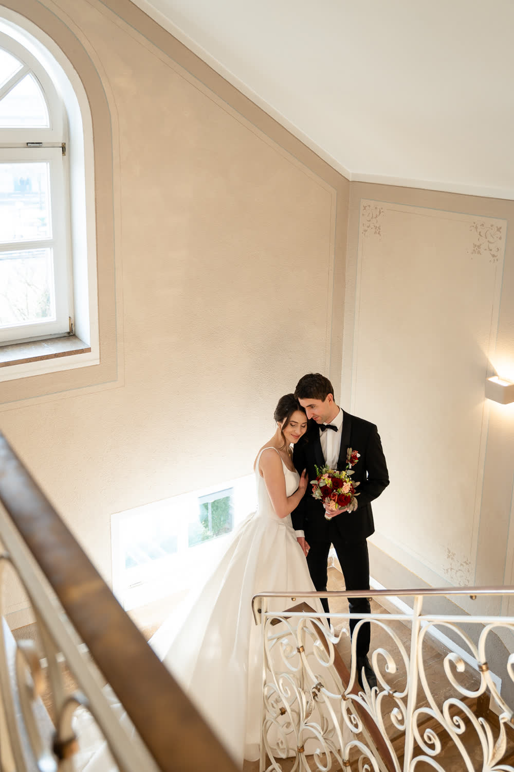 Brautpaar im Luitpold am See – Hochzeit am Chiemsee