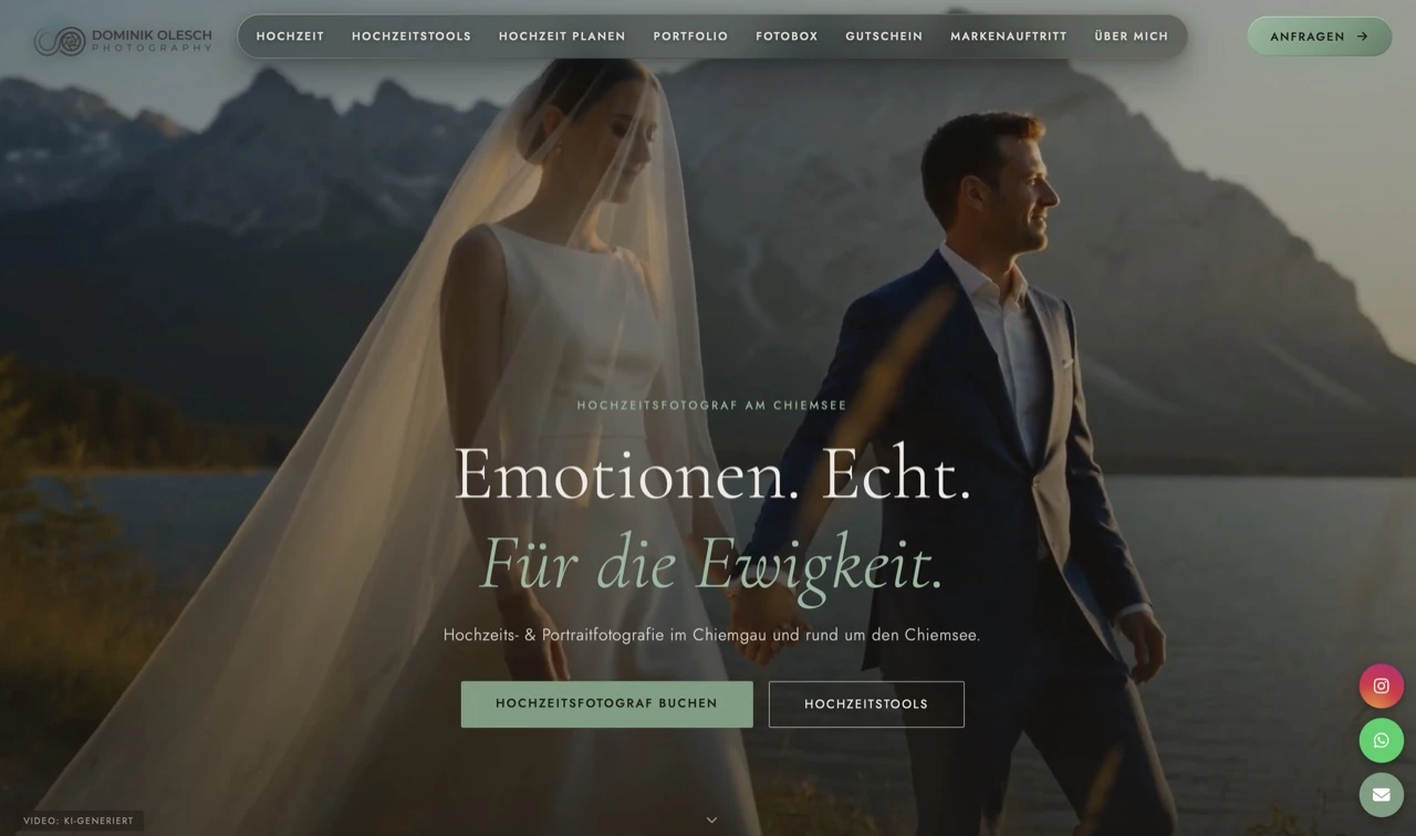 Startseite von dominikoleschphotography.com